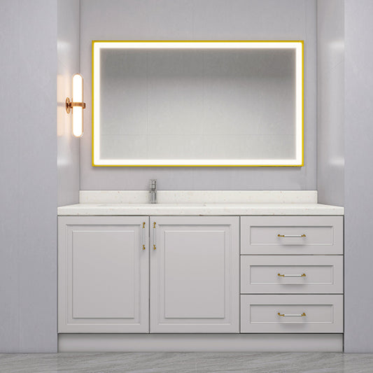 CUBV003 Bathroom Vanity Storage Cabinet with Mirror