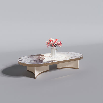 CUCJ002 Oval Coffee Table for Living Room