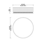 CUCJ003 Round Coffee Table for Living Room