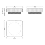 CUCJ007 Marble Tea Table with Drawer Storage