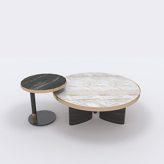 CUCJ012 Round Nesting Cocktail Coffee Tables Set