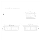 CUCJ016 Home Office Living Room Coffee Table
