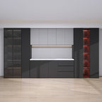 CUDC001 Custom Decoration Kitchen Cabinets LED Lights