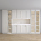 CUDC005 Living Room Storage Tall Decorative Cabinet with Doors