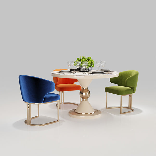 CUDT010 Round Breakfast Table Dining Room Set
