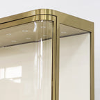 DM254 Wall Mounted Jewellery Display Showcase Double Door