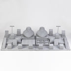 DS034 Jewellery Showroom Display Stand Holder Set