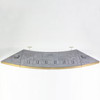 DS304 Curved Jewellery Display Holder Set Metal Base