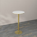 TBL009A Retail Store Coffee Table Marble Top Round