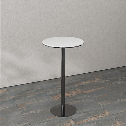 TBL009A Retail Store Coffee Table Marble Top Round